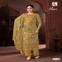 alok hoor viscose simmer pretty look pakistani dress material