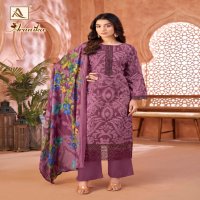 arunika by alok cambric stylish look pakistani suit for womens