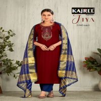 Kajree Jiya Wholesale Readymade Pure Viscose Fabrics Salwar Suits