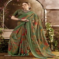 Vallabhi Kizza Vol-10 Wholesale Shimmer Georgette Indian Sarees