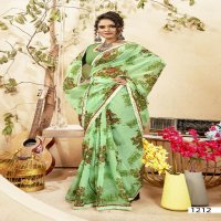 Vallabhi Express Vol-3 Wholesale Floral Print Georgette Sarees