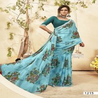 Vallabhi Express Vol-3 Wholesale Floral Print Georgette Sarees