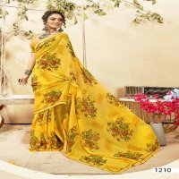 Vallabhi Express Vol-3 Wholesale Floral Print Georgette Sarees