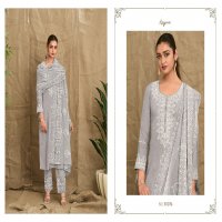Reyna Rhythm Wholesale Linen Dyed With Coading Embroidery Salwar Suits