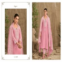 Reyna Rhythm Wholesale Linen Dyed With Coading Embroidery Salwar Suits