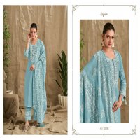 Reyna Rhythm Wholesale Linen Dyed With Coading Embroidery Salwar Suits
