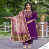Kadlee Nirvana Wholesale Viscose Weaving Kurti With Pant And Dupatta