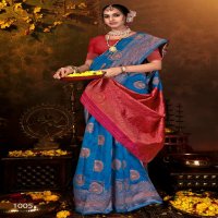 Saroj Ashoka Silk Vol-2 Wholesale Soft Silk Contrast Rich Pallu Sarees