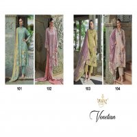 Rang Fashion Venetian Vol-2 Wholesale Pure Viscose Muslin With Knot Work Salwar Suits