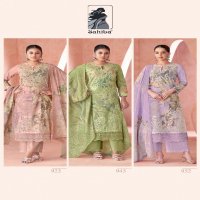 Sahiba Kritika Wholesale Pure Cotton Lawn With Hand Work Salwar Suits
