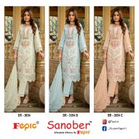 Fepic Sanober SR-3054 Wholesale Readymade Indian Pakistani Suits