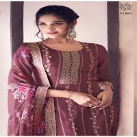 noraa by vinay kuleesh lotus silk jacquard shop glamorous styles suit