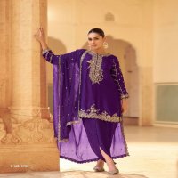 sayuri designer siya readymade crape silk dhoti style 3pcs dress