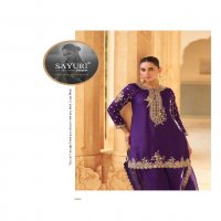 sayuri designer siya readymade crape silk dhoti style 3pcs dress