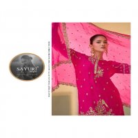sayuri designer siya readymade crape silk dhoti style 3pcs dress