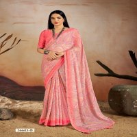 VANILLA VOL 13 BY RUCHI ADORABLE FANCY CHIFFON SAREE WHOLESALER