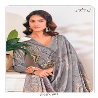 Sarg Zerina Wholesale Pure Cotton Lawn With Handwork Salwar Suits