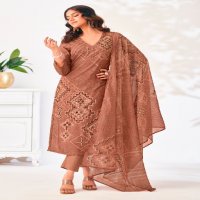 Sarg Zerina Wholesale Pure Cotton Lawn With Handwork Salwar Suits
