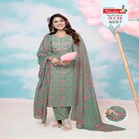 Suchi vol 6 by navkar readymade cotton regular wear 3pcs dress