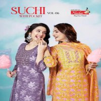 Suchi vol 6 by navkar readymade cotton regular wear 3pcs dress