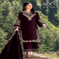 SAFA D.NO 1329 WHOLESALE LUXURY PRET FORMAL WEAR COLLECTION