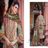 BELLIZA DESIGNER STUDIO ALMARINA VOL 2 WHOLESALE PURE COTTON WITH SELF EMBROIDERY DRESS MATERIAL