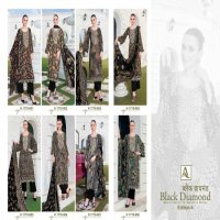 alok black diamond vol 4 rayon casual pakistani unstitch 3pcs dress