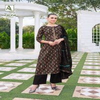 zarina vol 8 by alok viscose rayon hit design pakistani salwar suit