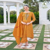 zarina vol 8 by alok viscose rayon hit design pakistani salwar suit