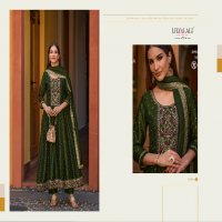 lily And lali anarkali readymade vichitra silk handwork 3pcs dress online