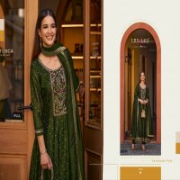 lily And lali anarkali readymade vichitra silk handwork 3pcs dress online