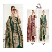 nazia by azara radhika fashion camric cotton unstitch pakistani suits