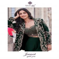 sayuri designer jannat gold Pro fully stitch silk exclusive plazzo 3pcs dress every occasion