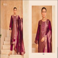 Ibiza Sakhi Vol-7 Wholesale Pure Banglory Silk Jacquard Straight Suits