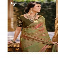 LT Fabrics Utopia Wholesale Malai Silk With Fancy Contrast Blouse Festive Sarees