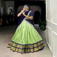 LNB 2010 Colour Wholesale Zari Chex Lehengas Collection