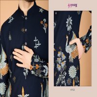 Shubhvastra Heritage Style Wholesale Exclusive Wedding Wear Embroidered Kurta Collection