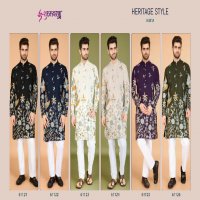Shubhvastra Heritage Style Wholesale Exclusive Wedding Wear Embroidered Kurta Collection