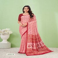 Ruchi Star Chiffon 186 Wholesale Chiffon Fabrics Printed Ethnic Sarees