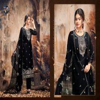 Fourdots White House Wholesale Viscose Organza With Jarkan Work Dress Material