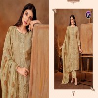 Kala Fashion Callista Wholesale Pure Shimmer Muslin With Embroidery Dress Material