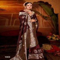 Saroj Gangavati Satin Saroski Vol-1 Wholesale Pure Satin Silk With Heavy Saroski Work Sarees