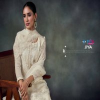Vipul Jiya Wholesale Chiffon With Swaroski Work Straight Salwar Suits