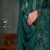 Vipul Jiya Wholesale Chiffon With Swaroski Work Straight Salwar Suits