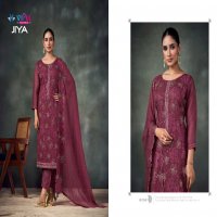 Vipul Jiya Wholesale Chiffon With Swaroski Work Straight Salwar Suits