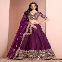 Mehvish Vol-10 Wholesale Art Silk Designer Lehengas