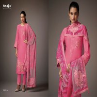 Omtex Somia Wholesale Muslin Jacquard With Handwork Salwar Suits