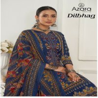 Radhika Azara Dilbhag Wholesale Pure Lawn Cotton With Work Dress Material