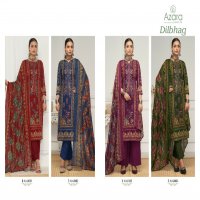 Radhika Azara Dilbhag Wholesale Pure Lawn Cotton With Work Dress Material