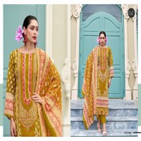 Belliza Scarlette Wholesale Pure Cotton With Embroidery Dress Material